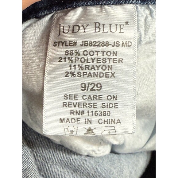Judy Blue Women's Mid Rise Flare Fit Jeans Size 9/29 Stretch Denim JB82288-JS - Picture 12 of 16